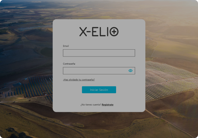 X-ELIO web platform UX/UI design